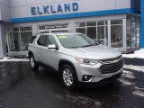 2020 Silver Ice Metallic Chevrolet Traverse LT AWD #140568562