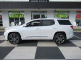 White Frost Tricoat GMC Acadia in 2018