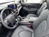 2021 Toyota Highlander Hybrid Platinum AWD Black Interior