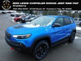 2021 Hydro Blue Pearl Jeep Cherokee Traihawk 4x4 #140568574