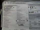 2021 Ram 1500 Classic Regular Cab Window Sticker
