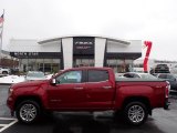 Red Quartz Tintcoat GMC Canyon in 2017