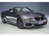 2017 BMW 2 Series M240i Convertible Front 3/4 View