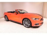 Competition Orange Ford Mustang in 2015