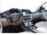 2017 Hyundai Sonata Limited Hybrid Gray Interior