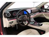 2018 Mercedes-Benz E 400 Convertible Macchiato Beige/Espresso Brown Interior