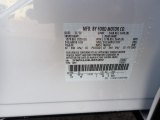 2020 Edge Color Code for Oxford White - Color Code: YZ