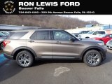 2021 Stone Gray Metallic Ford Explorer XLT 4WD #140595813