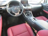 2020 Lexus NX 300 Rioja Red Interior