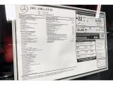 2021 Mercedes-Benz AMG GT 53 Window Sticker