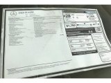 2020 Mercedes-Benz CLA 250 Coupe Window Sticker