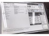 2020 Mercedes-Benz CLA 250 Coupe Window Sticker