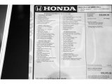 2020 Honda CR-V EX-L AWD Hybrid Window Sticker