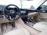 2021 Alfa Romeo Giulia TI AWD Crema Interior