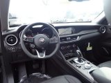 2021 Alfa Romeo Stelvio Ti AWD Black Interior