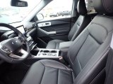 2021 Ford Explorer Limited 4WD Ebony Interior
