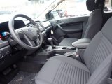 2021 Ford Ranger XL SuperCab 4x4 Ebony Interior