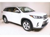 2019 Blizzard Pearl White Toyota Highlander Limited AWD #140633576