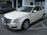 2009 White Diamond Tri-Coat Cadillac CTS 4 AWD Sedan #14054486