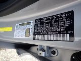 2021 Tucson Color Code for Stellar Silver - Color Code: T2X