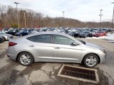 Stellar Silver Hyundai Elantra in 2020