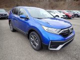 Aegean Blue Metallic Honda CR-V in 2021