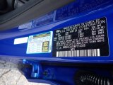 2021 Seltos Color Code for Neptune Blue - Color Code: B3A