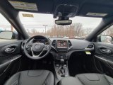 2021 Jeep Cherokee Latitude Lux 4x4 Black Interior