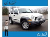 Stone White Jeep Liberty in 2006