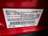2015 Outlander Sport Color Code for Rally Red - Color Code: P26