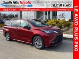 Ruby Flare Pearl Toyota Sienna in 2021