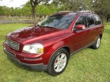 Ruby Red Metallic Volvo XC90 in 2007