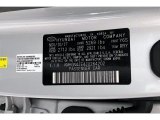 2018 Genesis Color Code for Santiago Silver - Color Code: Y6S