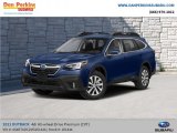 2021 Abyss Blue Pearl Subaru Outback 2.5i Premium #140702458