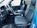 2021 Ram 1500 Rebel Crew Cab 4x4 Black Interior