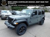 2021 Sting-Gray Jeep Wrangler Unlimited Willys 4x4 #140728985