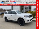 2021 Blizzard White Pearl Toyota Sequoia Nightshade 4x4 #140729004