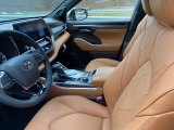2021 Toyota Highlander Platinum AWD Glazed Caramel Interior
