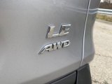 2021 Toyota RAV4 LE AWD Marks and Logos