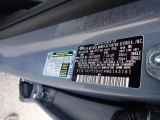 2021 Telluride Color Code for Everlasting Silver - Color Code: ERG