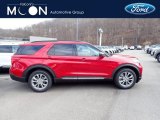 2021 Rapid Red Metallic Ford Explorer XLT 4WD #140729057
