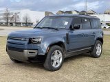 Tasman Blue Metallic Land Rover Defender in 2021