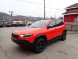 2021 Spitfire Orange Jeep Cherokee Traihawk 4x4 #140743780