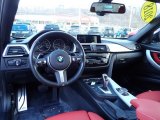 2017 BMW 3 Series 340i xDrive Sedan Coral Red Interior
