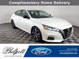 2019 Pearl White Nissan Altima SR #140757527