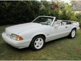 1993 Vibrant White Ford Mustang LX 5.0 Convertible #140757499
