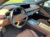 2021 Genesis G80 3.5T Brown Interior