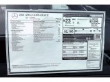 2021 Mercedes-Benz GLB 250 4Matic Window Sticker