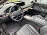 2021 Genesis G80 2.5T Black Interior