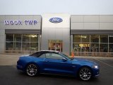 2017 Lightning Blue Ford Mustang GT Premium Convertible #140769481